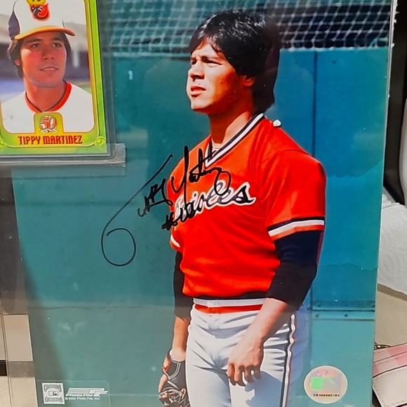 Signed Tippy Martinez picture - Picture 5 of 5